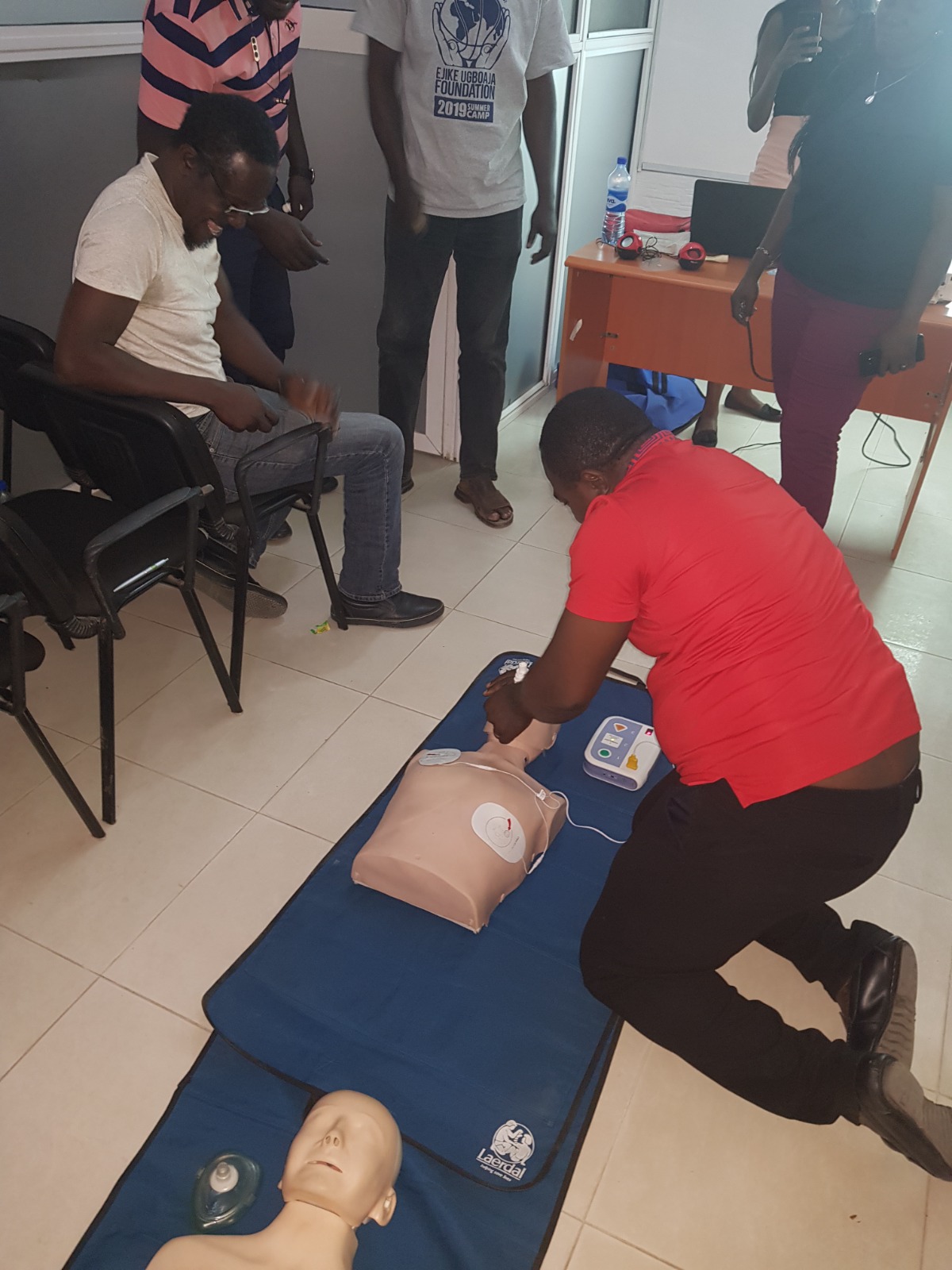 First Aid Training Session